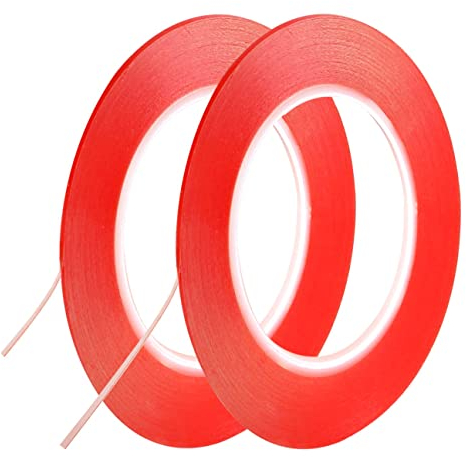 YCD 2 Stück Handy-Reparaturband, 2mm / 3mm x 25M Touchscreen-Reparaturband, geeignet für iPhone, iPad, iMac, MacBook, Tablet, Laptop, Samsung und andere LCD-Bildschirme