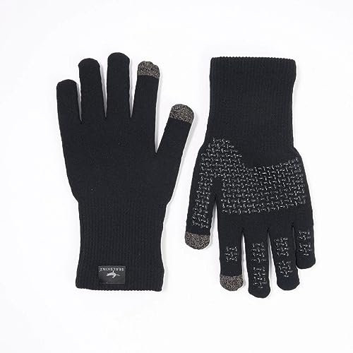 Anmer Waterproof All Weather Ultra Grip Knitted Glove Black Unisex GLO