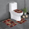 HYTTER Lodge Bear Badteppich-Set, Motiv: Hirsch, Fische, 61 x 40,6 cm, leicht zu reinigen, langlebig, dick