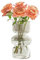 Jumuao Blumenvase Glas,Kreative Blumenvase Bubble Vasen Deko, Moderne Glasvasen Klein Hydroponic Tulpenvase,Kleine Vasen für Tischdeko,Glasvase für Haus/Büro/Hochzeit/Party (Transparent-1)