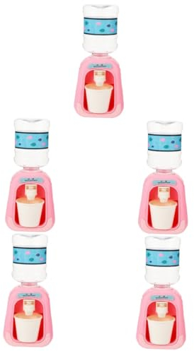 ibasenice 5 Uds Mini De Muñecas Dispensador De Agua De Simulación Mini Fuente De Agua Mini Dispensador De Agua De Muñecas Dispensador De Agua Lindo Dispensador De Agua Fuente