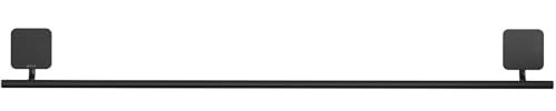 Geesa Handtuchhalter Wand Topaz, Handtuchstange 600mm zum Bohren schwarz matt