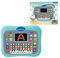Lexibook, Tablette éducative, Bilingue FRANÇAIS/NÉERLANDAIS, Tablette parlante avec écran pour Apprendre l’Alphabet, Les Chiffres et Les Animaux, Modes Piano et Quiz interactif, Bleu, JCPAD007i10