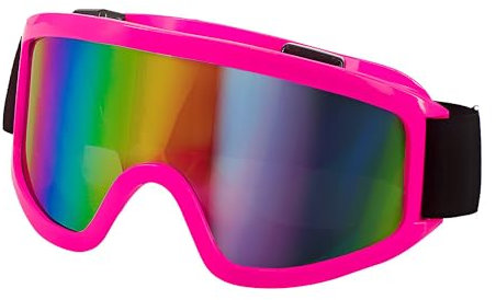 W WIDMANN MILANO Party Fashion - Skibrille, Snowboard Brille, Accessoire für 80er Jahre Faschingskostüme