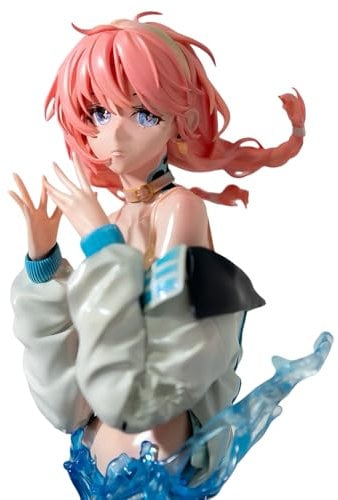 Arknights Blue Poison Game Figure Statue Height 17cm Tabletop Decoration Bust PVC Material Gaming Figures Model Desk Ornaments Collectibles Gifts