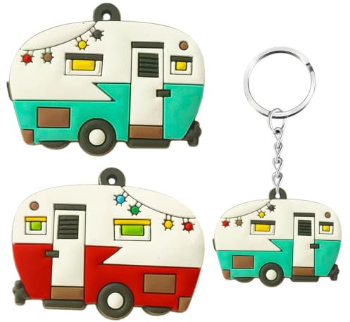 NOPKESV Wohnwagen Schlüsselanhänger für den Schlüssel deines Campers, Wohnmobil oder Wohnanhänger