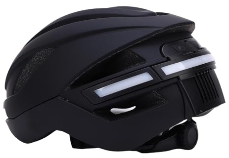 Gugxiom Bike Helmet, Smart Bluetooth Helmet with Cameras, Front and Rear 1080P HD Video Recorder, WiFi Smart Cycling Helmet with Rear Light Music Player, Remote Control