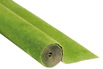 NOCH® Grasmatte „Frühlingswiese“, mit Modellbau Gras, 120 x 60 cm für die Spurweiten H0, TT, N, Z perfekt auch zum Basteln und DIY