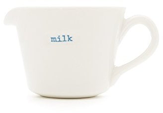 Keith Brymer Jones - Word Range - Medium Ceramic White Jug - Milk - 50ml