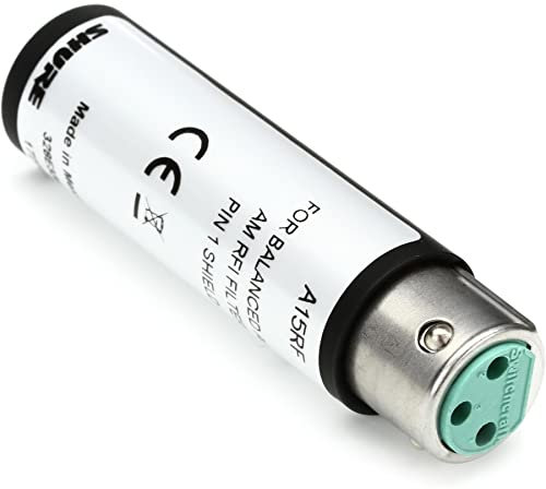 Shure A15RF RF-Filter, XLR In/Out, überträgt Phantomspeisung