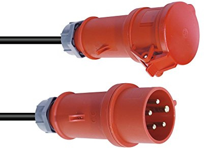 PSSO CEE Verlängerung 16A 5x2,5 10m rot