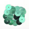 Gütermann Pailletten flach 8 mm Mittelloch Röhrchen 10,5 g Farbe 8260 grün