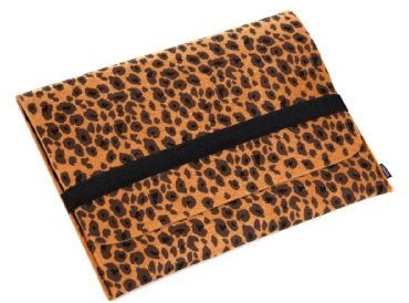 Trendige universelle 13 Hülle , Innenmaß 32 x 2,5 x 25 cm LEO aus Filz - Trendige Notebook 13,3 Hülle 5mm für Lenovo IdeaPad Yoga, ASUS Vivo Book, DELL Vostro, HP ProBook, Lenovo ThinkPad Edge und Sony Vaio in Gold