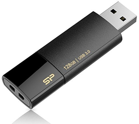 Silicon Power SP128GBUF3B05V1K 128GB Speicherstick USB 3.0 schwarz