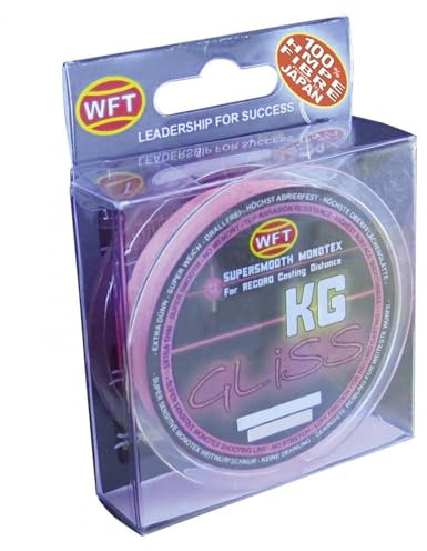 WFT Gliss KG Monotex Line 150m, Farbe:Pink, Durchmesser/Tragkraft:0.25mm /19kg Tragkraft