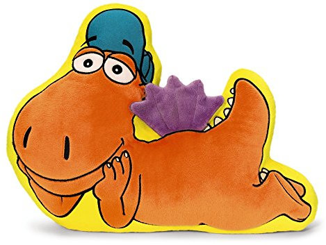 Nici 39886 - Kissen Drache Kokosnuss figürlich, 40 x 29 cm