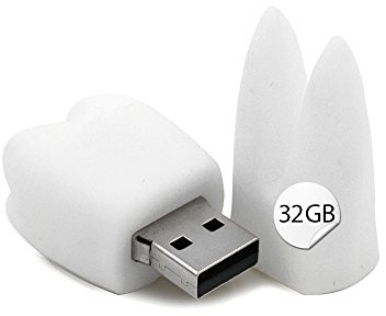 USB Stick in Zahn Optik 32GB Datenspeicher Gadget