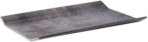 APS 84400 GN 1/1 Tablett Element, 53 x 32,5 cm, Höhe 3,5 cm, Melamin, Betonoptik