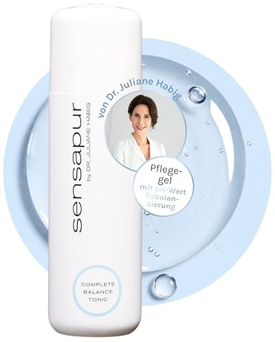 Sensapur® Complete Balance Tonic | Hautpflegendes Gesichtswasser 200 ml I pH-Wert Rebalancierung I Poren verfeinernd & hautberuhigend I Intensive Durchfeuchtung | High-Tolerance Formel