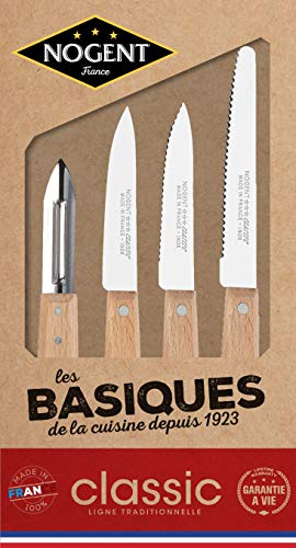 Nogent*** 00084V Les Les basiques pour ma cuisine – Coffret Classic Bois Hêtre