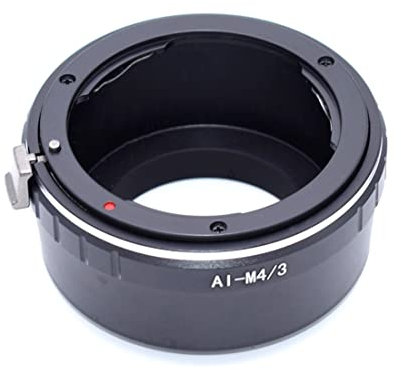 AI to M4/3 Adapter Compatible with for Nikon F Lens to Micro Four Thirds 4/3 Camera &,for Panasonic LUMIX GX8 G7 GF7 GH4 GM1 GX7 GF6