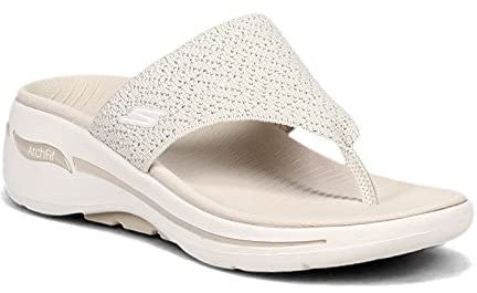 Skechers Damen Go Walk Arch Fit Weekender Sandale