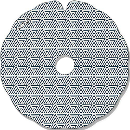 Flasque: Protège-Rayons Fauteuil Roulant (Paire) pour Main Courante de 52,51 à 53,50 cm de Diam. Extérieur, Fixation Ronde -Piles triangles