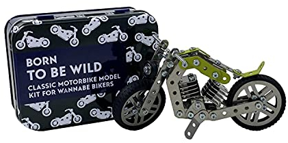 Apples to Pears Born To Be Wild Motorbike Model Gift In A Tin