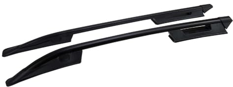 accessorypart Kompatibel mit Volkswagen Amarok (2F) 2010-2020 (Kurzer Radstand L1/H1) Dachreling Dachträger Gepäckträger Schwarz