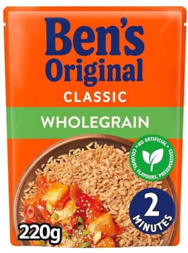 Ben's Original Wholegrain Microwave Rice, 220g