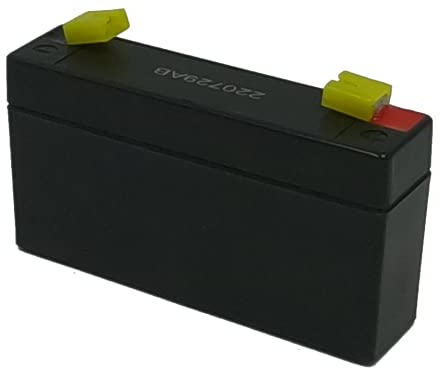 Chicken Cooper Batterie de rechange, AGM, 6 V, 1,2 Ah, au plomb, sans entretien, résistante aux cycles (6 V 1,2 Ah)