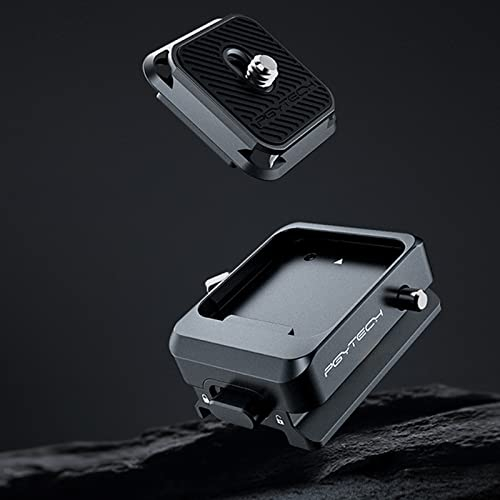 PGYTECH Placa de liberación rápida compatible con DJI RS 3 Mini/DJI RS 3 Pro/DJI RS 3/DJI RS 2/DJI RSC 2 Gimbal Base Aka Interfaz
