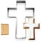 JOKUMO Cross Ausstechform 10,2 cm großes Heiliges Kreuz Form – 18/0 Edelstahl