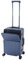 Travelhouse Roma Handgepäck Koffer mit USB Anschluss, Getränkehalter, Alu-Rahmen, PC Hartschale, Trolley, Bordkoffer Rollkoffer Cabin Case 55x35x23 cm, Blau