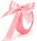 Ruban Satin Rose Poudré - Cadeau, Tissu, Ballon, Emballage, Fleuriste, Baptême - Anneau pour Bouquet de Mariage (1 Rouleau)