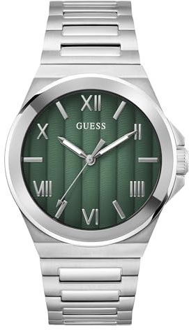 GUESS Men Analogue Watch Vinyl