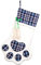 Pineeseatile Hängende Weihnachtsstrumpfschmiernetze Haustier Weihnachtsstrümpfe Dekorative Hänge Haustierpfote Weihnachtsbaum Ornamente für Party Blau