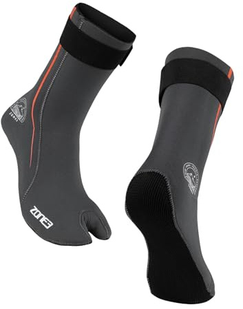 ZONE3 Active-Flex Neoprene Swim Socks Offer Protection/Thermal Insulation for Your Feet