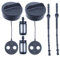 AUMEL Tankdeckel mit Kraftstofffilter Ölleitung für Stihl FS38 FS45 FS46 FS48 FS52 FS55 FS56 FS62 FS66 FS72 FS75 FS76 FS80 FS81 FS85 FS88 Motorsense