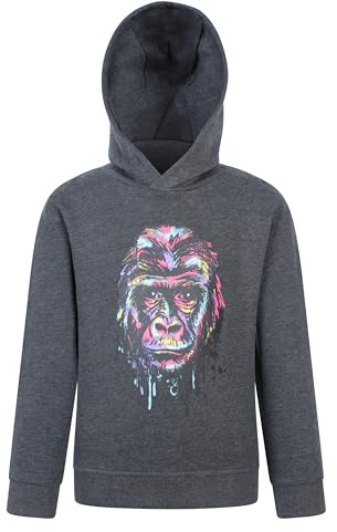 Mountain Warehouse Graffiti Gorilla Kids Hoodie - Cotton, Warm & Cosy Kangaroo Pocket, Boys & Girls - Spring Summer, Outdoors