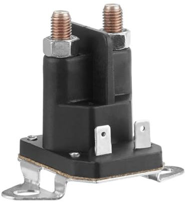 cyclingcolors 1x Relè di Avviamento Solenoide Compatibile con GGP Castelgarden Stiga Mountfield 18736100/0 187361000 4 Poli Tosaerba Trattore Attrezzatura di Alimentazione