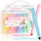 YYTECH Bibel Textmarker, 24 Stück Gel Textmarker Bibel Marker Stifte Pastell Highlighter Stift No Bleed Dry Fast zum Hervorheben von Tagebuch, Bibel oder Notizbuch in Schule, Büro(12 Farben)