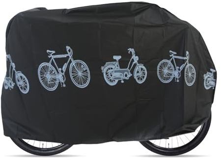 Waterproof Bike Cover for Outside Storage – Heavy Duty Uv Resistant Protector for Mountain Bikes, Lasting Windproof Bicycle Cover with Lock Hole and Storage Bag | Bikes and Motorhome Travel Racks