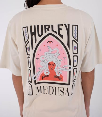 Hurley Damen Short Sleeve T-Shirt Women - Urban Tide Medusa T-Shirt