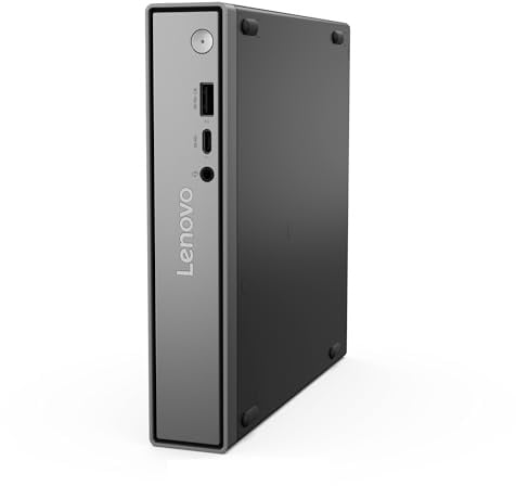 Lenovo ThinkCentre neo 50q Gen 6, Desktop Professionale con Processore Intel Core Ultra 5 226V, 16GB di RAM ad altissima velocità e SSD da 512GB, FreeDOS