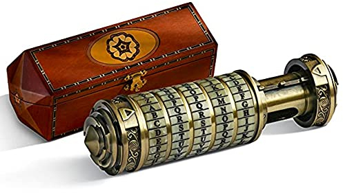 The Noble Collection Da Vinci Code Cryptex, 1:1 Scale, Prop, Replica (Costume Accessory)
