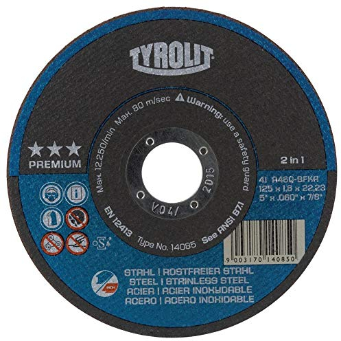 TYROLIT Trennscheibe Premium*** 2in1 | 230x2,5 mm | gerade | Form 41 | 1 Stück