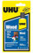UHU wood glue, high-quality, fast, moisture resistant (EN 204 D2) white wood glue, 27ml blister