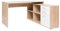 Winkelschreibtisch - 2 Varianten wählbar (B/H/T: 136 x 75 x 139 cm) beidseitig montierbar