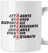 bubbleshirt Tazza Mug divertente con nome Roberto e aggettivi simpatici Idea Regalo Compleanno Natale in ceramica
